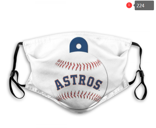 MLB Houston Astros #1 Dust mask with filter